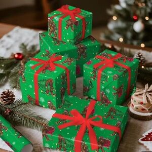 Bigfoot Wrapping Paper